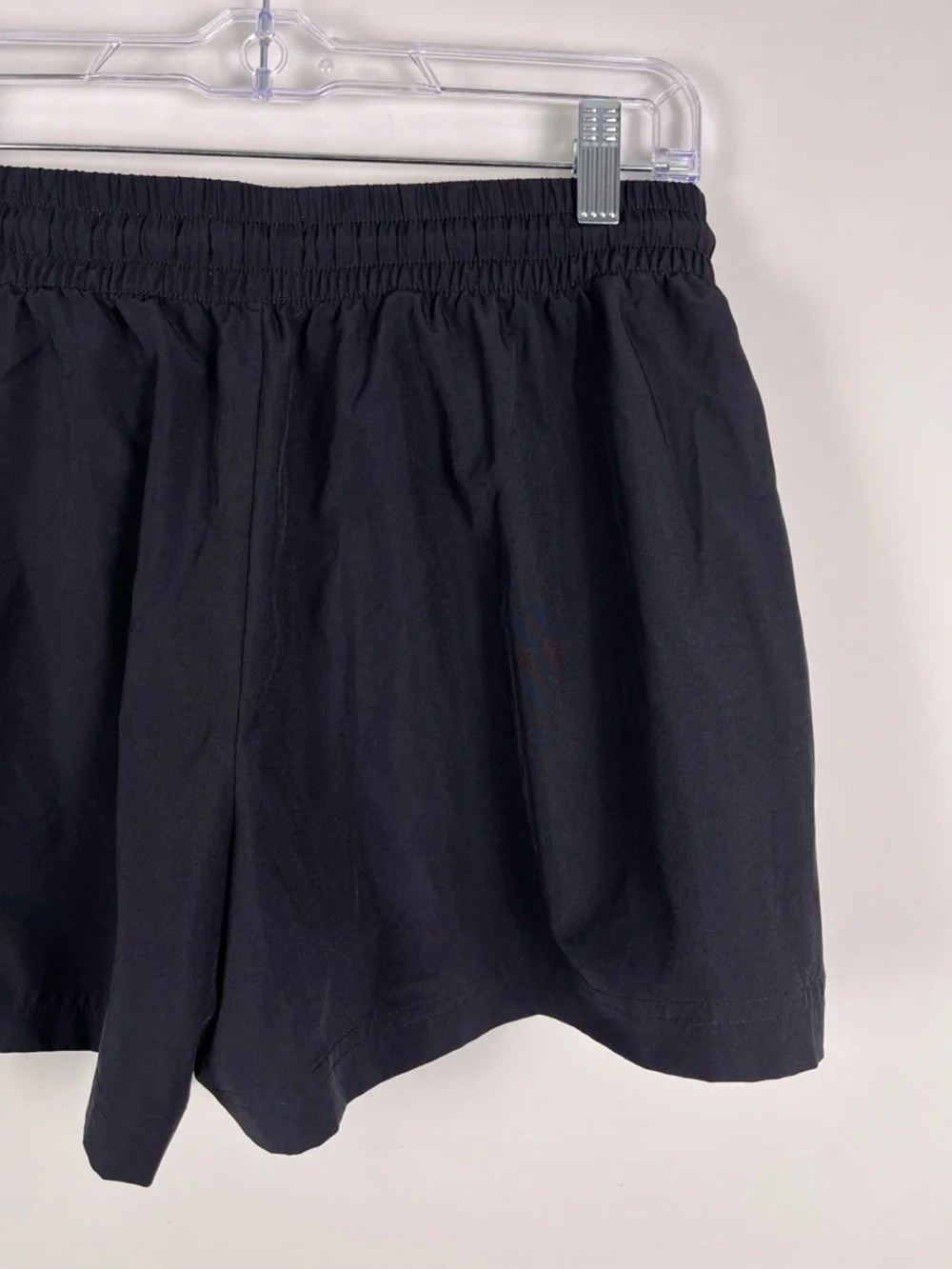 Lou & Grey Women's Black Drawstring Athletic Shorts Size Small Gym Neutral Basic